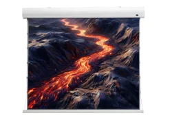 Écran de projection tensionné motorisé celexon HomeCinema à Haut Contraste 199 x 112 cm, 90" - Dynamic Slate ALR