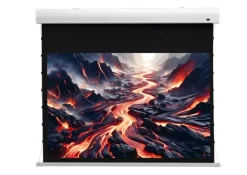 Écran de projection tensionné motorisé celexon HomeCinema 300 x 169 cm, 135" - MWHT