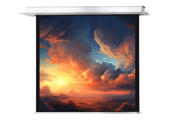 Écran encastrable au plafond motorisé celexon PRO Plus 280 x 280