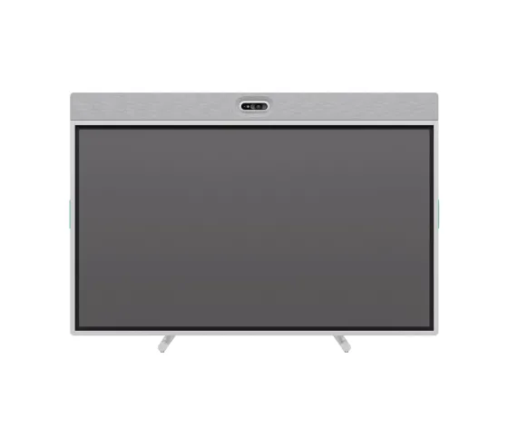 Écran tout-en-un Logitech Rally Board 65 pour vidéoconférence en blanc cassé