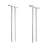 Da-Lite 2x support de plafond M8, blanc Elpro Large Electrol 100 cm