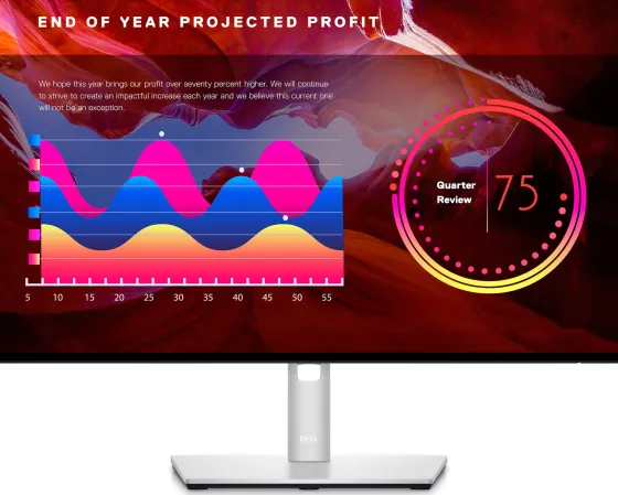 Dell U2422H 24" IPS Moniteur, 1920 x 1080 Full HD, 60Hz, 8ms