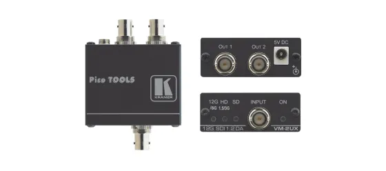Distributeur Amplificateur Kramer VM-2UX SDI 12G 4K 1:2