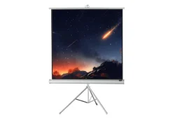 Ecran de projection sur pied celexon Economy 244 x 244 cm- White Edition