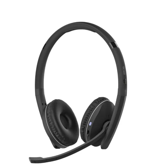EPOS ADAPT 260 - Micro-casque sans fil Bluetooth stéréo avec USB-A | Certifié pour Microsoft Teams, Zoom, Google Meet |