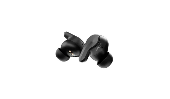 EPOS Casque intra-auriculaire Adapt E1 pour usage professionnel et personnel | Certifié pour Microsoft Teams et Made for iPhone | Noir