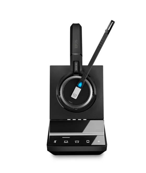 EPOS IMPACT SDW 5066T - Casque sans fil USB-A/USB-C double DECT/Bluetooth avec station de base | Certifié pour Microsoft Teams