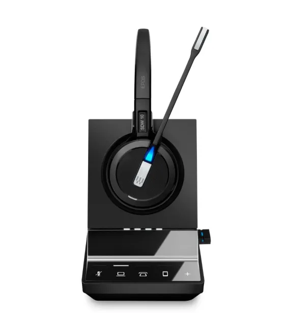 EPOS IMPACT SDW 5016T - Micro-casque mono DECT/Bluetooth sans fil USB-A/USB-C | Certifié pour Microsoft Teams