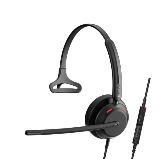 EPOS IMPACT 730T - Micro-casque mono filaire USB-A / USB-C | Certifié pour Microsoft Teams