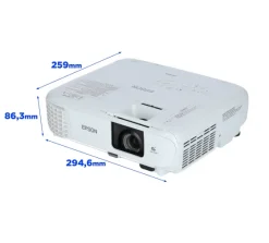 Epson EB-W49 Vidéoprojecteur, 1280 x 800 WXGA, 3800 Lumen