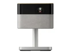 Epson Lifestudio Flex EF-72 vidéoprojecteur intelligent 4K portable avec son Bose, Google TV et support réglable, chêne
