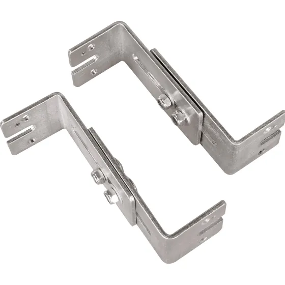 Equerres en Z celexon pour montage mural des supports pour Display PRO Plus et Expert - 13-18 cm