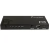 FeinTech SW212 Commutateur HDMI 2.1 2 entrées 1 sortie avec extracteur audio (Toslink et AUX)