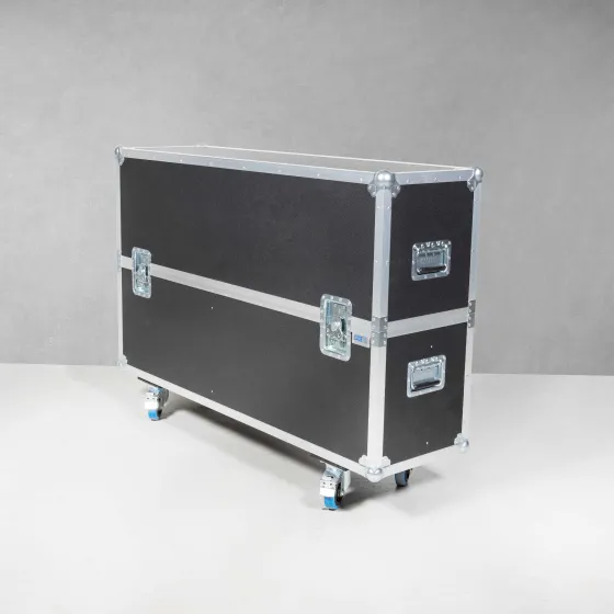 Flightcase Casetec pour écran Display de 55"
