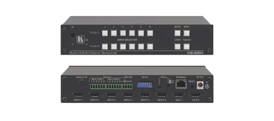 Grille de Commutation HDMI Kramer VS-62H 4K 6x2