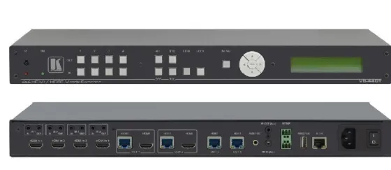 Grille de commutation HDMI Kramer VS-44DT 4K@60Hz (4:2:0)/HDBaseT
