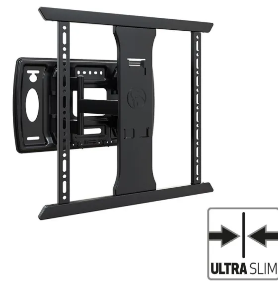 Hagor BrackIT TnT - Support mural ultra-plat, inclinable et pivotant | 40 à 65" | max. VESA 400x400 | Capacité de charge 40kg