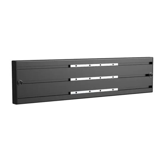Hagor comPROnents® Rails en aluminium 500mm avec connecteur pour fixer le rail suivant
