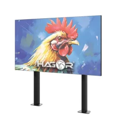 Hagor CPS Floor-to-Wall Moto 86 – 110″ Système de montage sol-mur avec réglage électrique de la hauteur pour écrans de 86 à 110 pouces