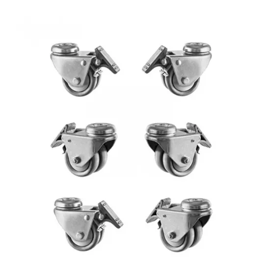 Hagor Elia SB - Pack de roulettes en option pour les systèmes sur pied de la série Elia SB