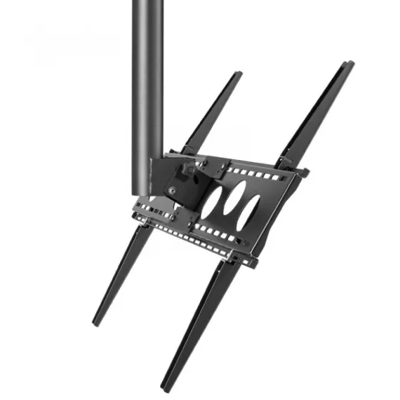 Hagor HA DH 400 - 700 L - Support plafond pour écran simple - 55-75" | max. VESA 800x600 | longueur 400 - 700mm