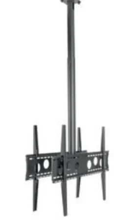 Hagor HA DH Duo L - Support plafond dos-à-dos pour écran - 55-75" | max. VESA 2x800x600 | longueur 900 - 1600mm
