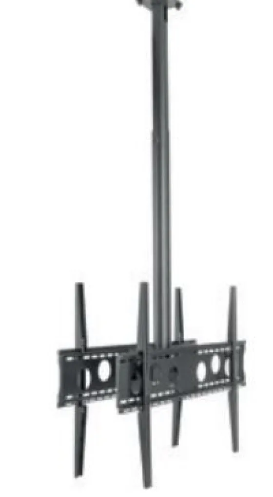 Hagor HA DH Duo L - Support plafond dos-à-dos pour écran - 55-75" | max. VESA 2x800x600 | longueur 900 - 1600mm
