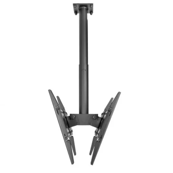 Hagor HA DH Duo S - Support plafond dos-à-dos pour écran - 32-50" | max. VESA 2x400x400 | longueur 400 - 700mm