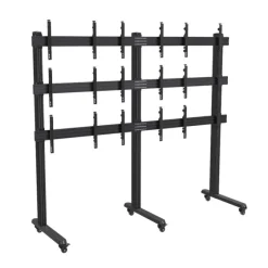Hagor HA-VWT - Chariot pour mur d'images 3x3 - 46-55" |max. VESA 800x400 | charge max. 360 kg