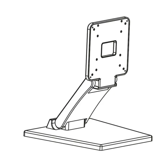 Hagor HP POS Mount support de bureau adapté aux écrans de 13 à 24 pouces