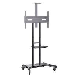 Hagor HP Twin Stand HD - Système de support, au choix mobile ou stationnaire pour écrans 55 - 84" - max. VESA 800 x 500 mm