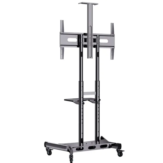 Hagor HP Twin Stand HD - Système de support, au choix mobile ou stationnaire pour écrans 55 - 84" - max. VESA 800 x 500 mm