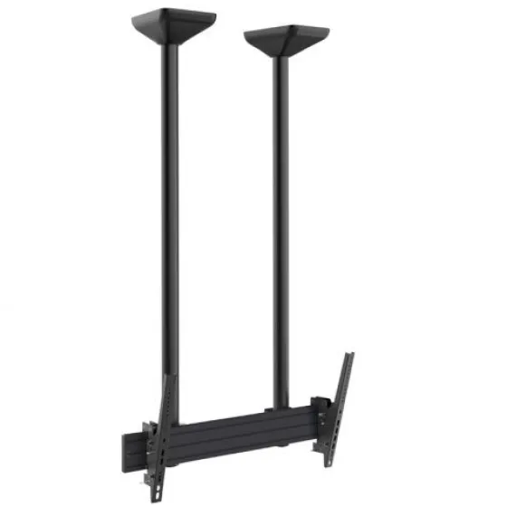 Hagor PLD Single HD - Support plafond pour charges lourdes - 75-100" | max. VESA 900x600| charge admissible 100 kg - Landscape