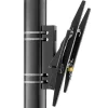 Hagor PLW Adaptateur pour colonne - support inclinable pour fixation sur colonne | max. 400x400 | charge admissible 30 kg