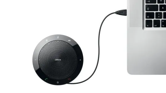 Haut-parleur mobile Jabra Speak 510 MS USB et Bluetooth® certifié Skype pour les entreprises