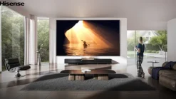 Hisense L9Q Vidéoprojecteur Trichroma 4K UHD Laser - Ultra-courte focale, 5000 lumens, HDR10+, Dolby Atmos Devialet Sound