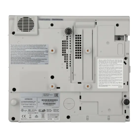 Hitachi LCD Videoprojecteur 3 100 ANSI Lumen