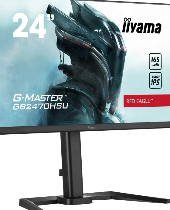 iiyama GB2470HSU-B5 24" IPS Moniteur, 1920 x 1080 Full HD, 165Hz, 1ms