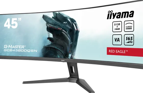 iiyama GCB4580DQSN-B1 - Moniteur VA 45", 5120 x 1440, 165Hz, 1ms