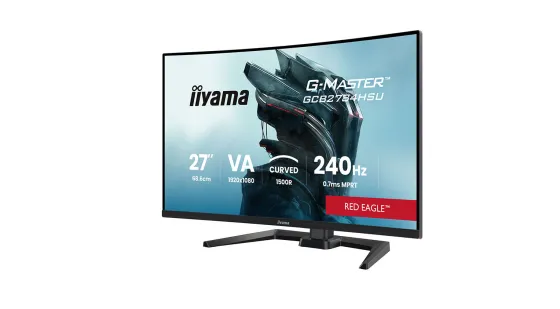 iiyama GCB2784HSU-B1 Écran de jeu incurvé Red Eagle G-MASTER 27 pouces avec socle réglable en hauteur