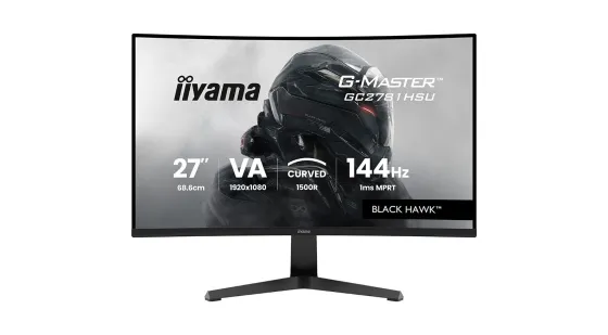 iiyama GC2781HSU-B1 Écran de jeu incurvé G-Master BLACK HAWK 27 pouces