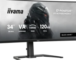 iiyama G-MASTER GCB3482WQSU-B1 Écran Gaming Curvé 34 pouces avec une fréquence de rafraîchissement de 120Hz et un temps de réponse de 0.6 ms