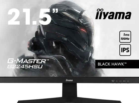 iiyama G-MASTER G2245HSU-B2 - Moniteur IPS 24", 1920 x 1080 Full HD, 100Hz, 1ms