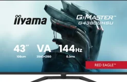 iiyama G-MASTER G4380UHSU-B2 moniteur de jeu 4K de 43 pouces avec 144 Hz