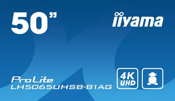iiyama LH5075UHS-B1AG - Display 50"