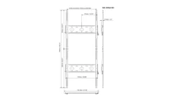 iiyama MD-WM60150 Support mural universel jusqu'à VESA 600 x 1500 mm