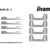 iiyama OMK5-1 Kit d'équerres de fixation pour les écrans iiyama Open Frame TF1615MC
