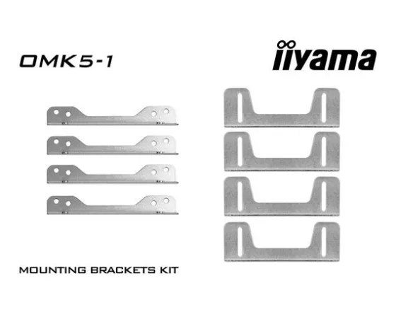 iiyama OMK5-1 Kit d'équerres de fixation pour les écrans iiyama Open Frame TF1615MC