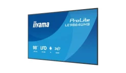 iiyama ProLite LE9864UHS-B1AG Écran d'affichage numérique 4K UHD 98 pouces avec options avancées de contrôle et de connectivité