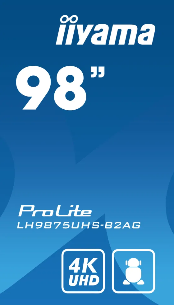 iiyama ProLite LH9875UHS-B2AG - Display 98"